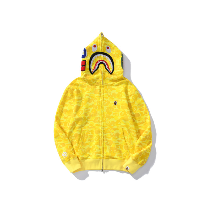 High Quality Bape Cotton Zipper Hoodie Jacket WTBP-083