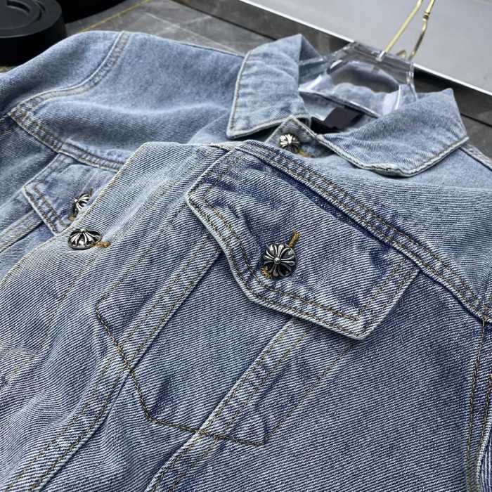 High Quality Chrome Hearts Cotton Denim Jacket WTCH-180