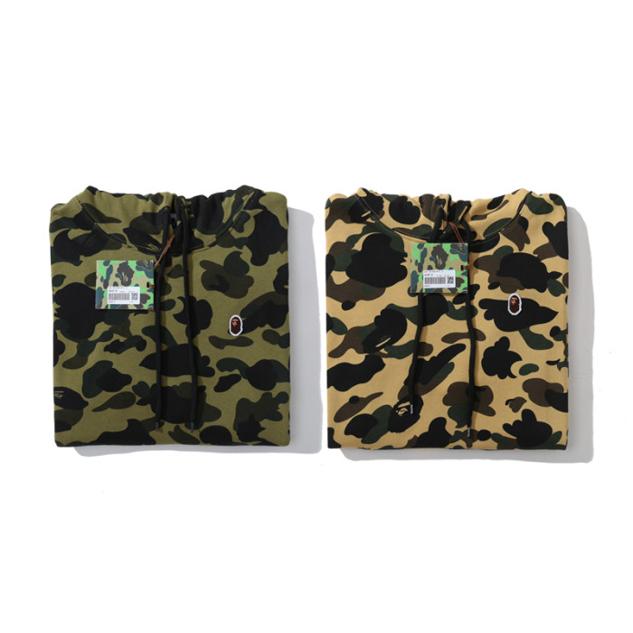 High Quality Bape Cotton Zipper Hoodie Jacket WTBP-113