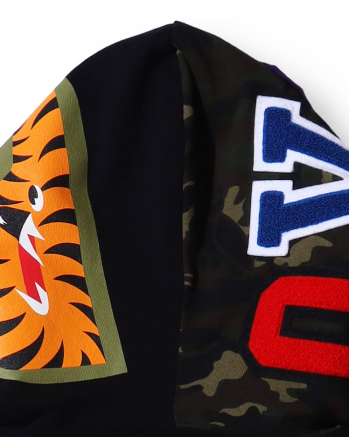 High Quality Bape Cotton Reversible Wear Zipper Hoodie Jacket WTBP-096