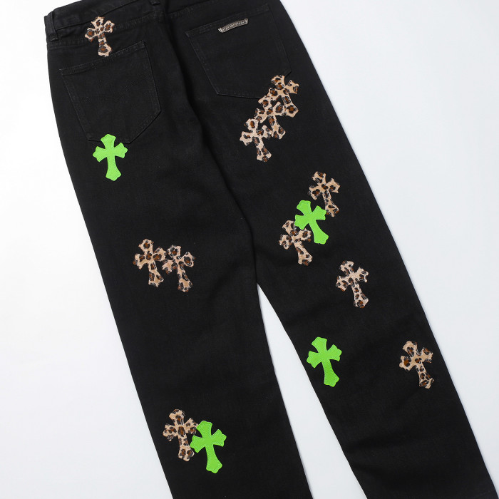 High Quality Chrome Hearts Pure Cotton Jeans WTCH-219