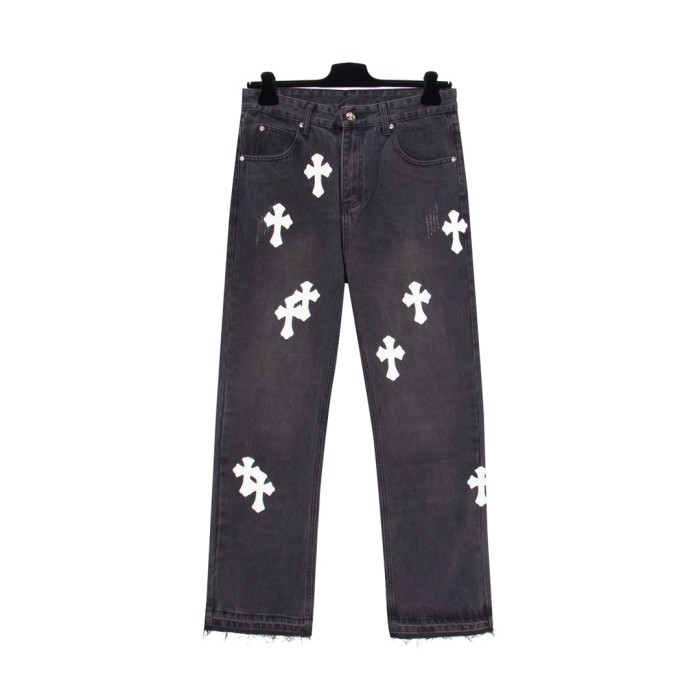 High Quality Chrome Hearts Pure Cotton Jeans WTCH-215