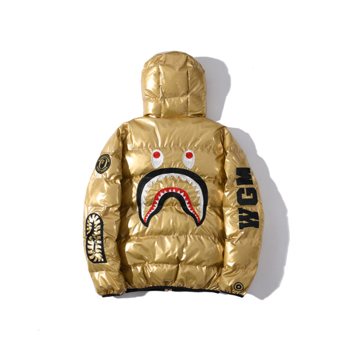 High Quality Bape Cotton Zipper Down Jacket WTBP-135