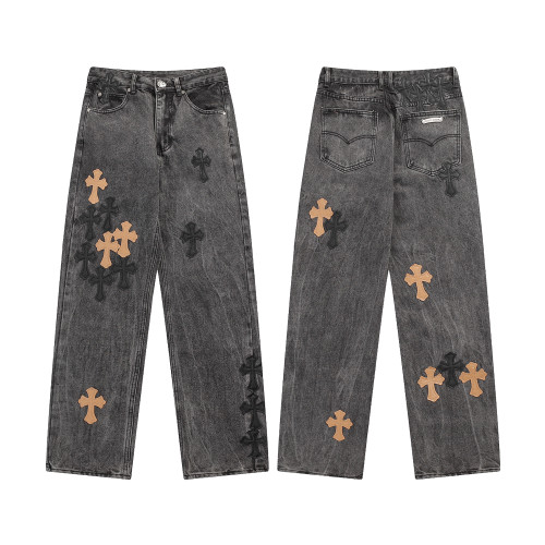 High Quality Chrome Hearts Pure Cotton Jeans WTCH-230