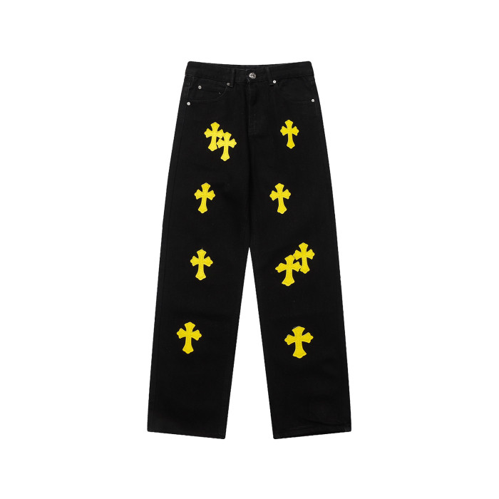 High Quality Chrome Hearts Pure Cotton Jeans WTCH-233