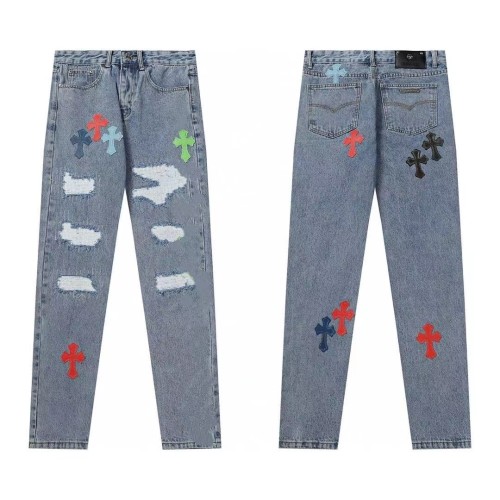 High Quality Chrome Hearts Pure Cotton Jeans WTCH-220