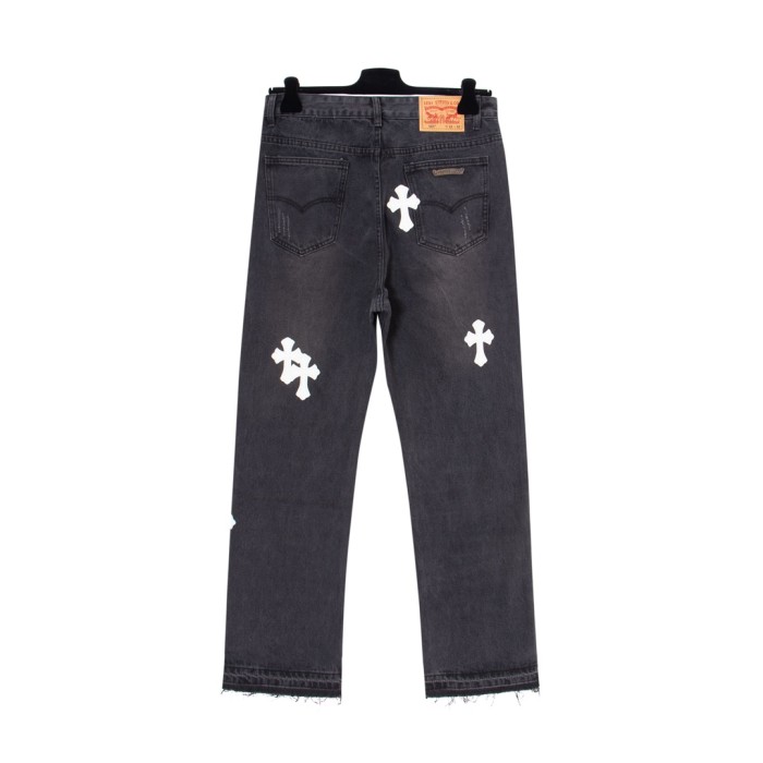 High Quality Chrome Hearts Pure Cotton Jeans WTCH-215