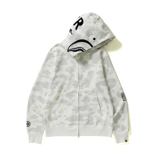 High Quality Bape Cotton Zipper Luminous Hoodie Jacket WTBP-146