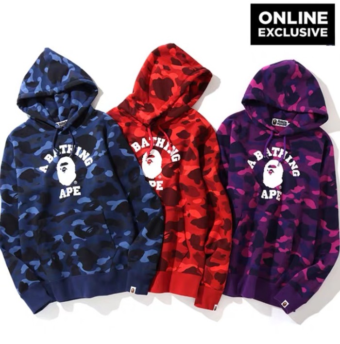 High Quality Bape Cotton Zipper Hoodie Jacket WTBP-148