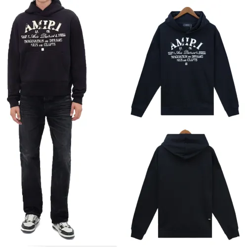 High Quality AMIRI 360g Cotton Hoodie WTAM-016