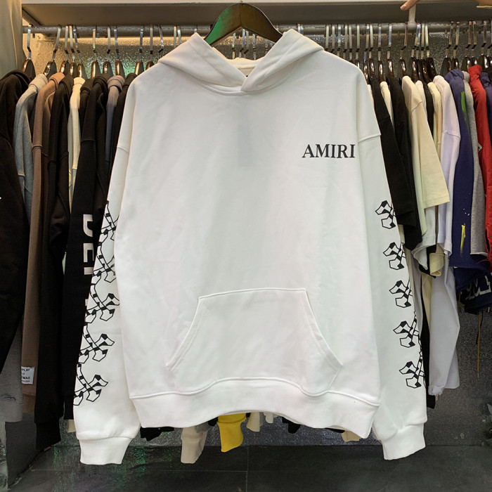 High Quality AMIRI 360g Cotton Hoodie WTAM-012