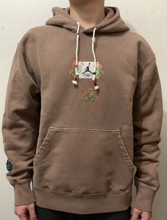 High Quality Travis Scott x Jordan 340g Cotton Hoodie and Trouser Set WTTS-007