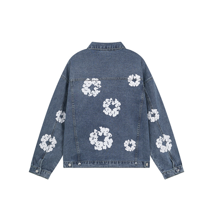 High Quality DENIM TEARS Denim Jacket WTDT-007