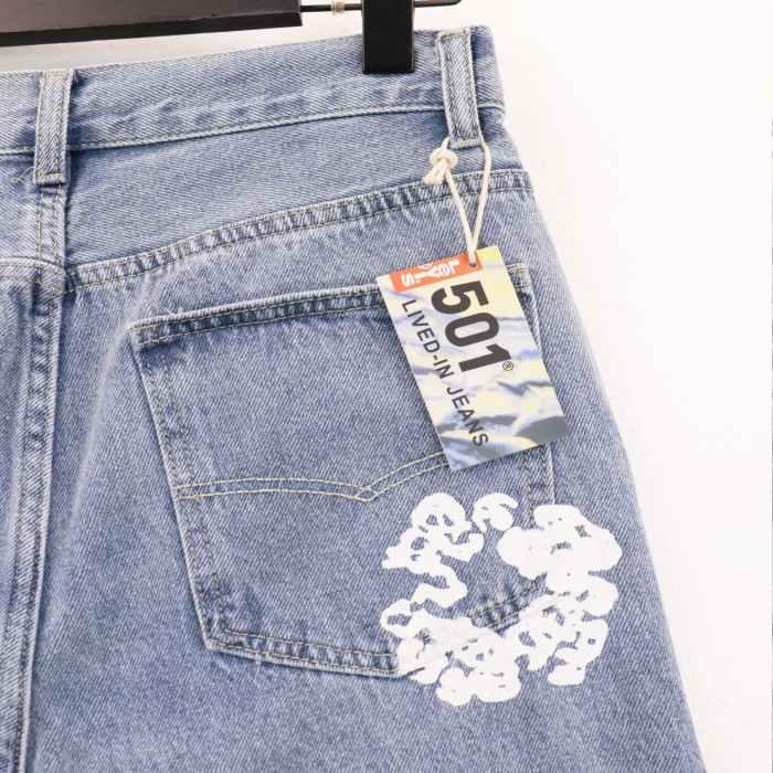 High Quality DENIM TEARS Jeans WTDT-009