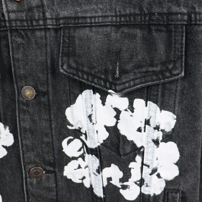 High Quality DENIM TEARS Denim Jacket WTDT-018