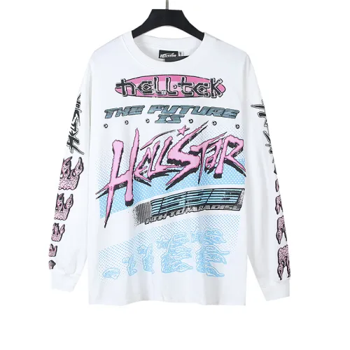 High Quality Hellstar 270g Cotton Sweatshirt Thin Hoodie WTHS-057