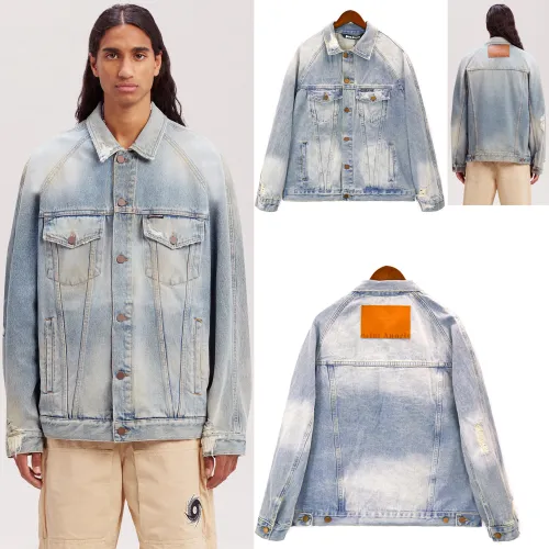 High Quality Palm Angels Washed Denim Jacket WTPA-015