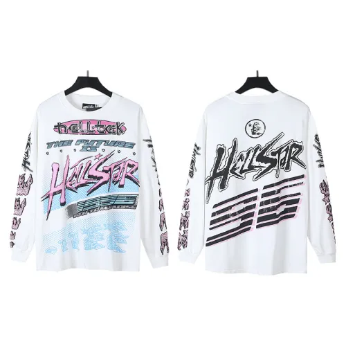 High Quality Hellstar 270g Cotton Sweatshirt Thin Hoodie WTHS-057