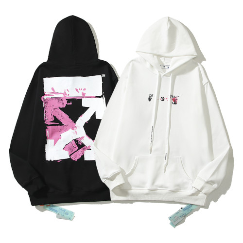 High Quality Off-white Cotton Hoodie WTOW-023