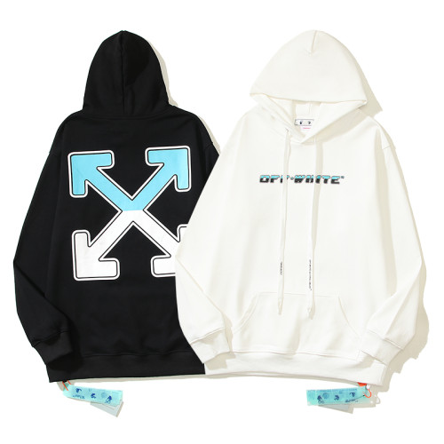 High Quality Off-white Cotton Hoodie WTOW-030