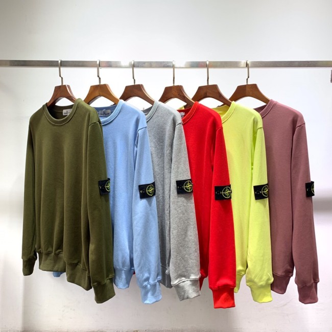 High Quality STONG ISLAND 200G Cotton Thin Hoodie Sweatshirt WTSI-034