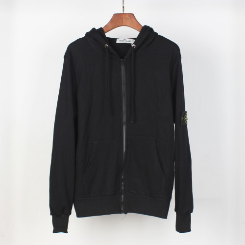 High Quality STONG ISLAND Zipper Hoodie Jacket WTSI-032