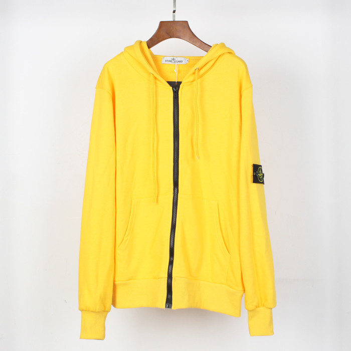 High Quality STONG ISLAND Zipper Hoodie Jacket WTSI-032