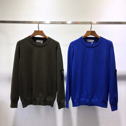 High Quality STONG ISLAND Crew Neck Knitted Sweater WTSI-042