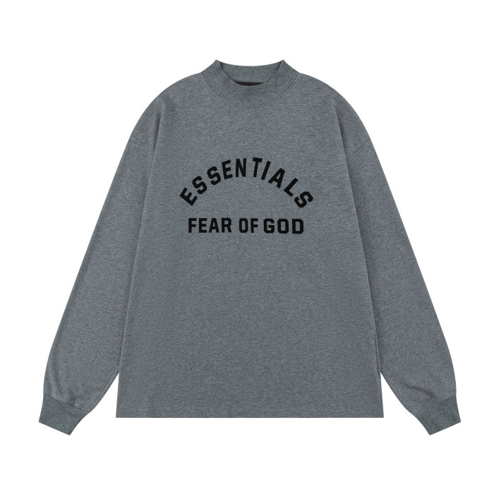 High Quality Essentials Fears of God 250g Cotton Loose Sweatshirt Thin Hoodie WTFD-042