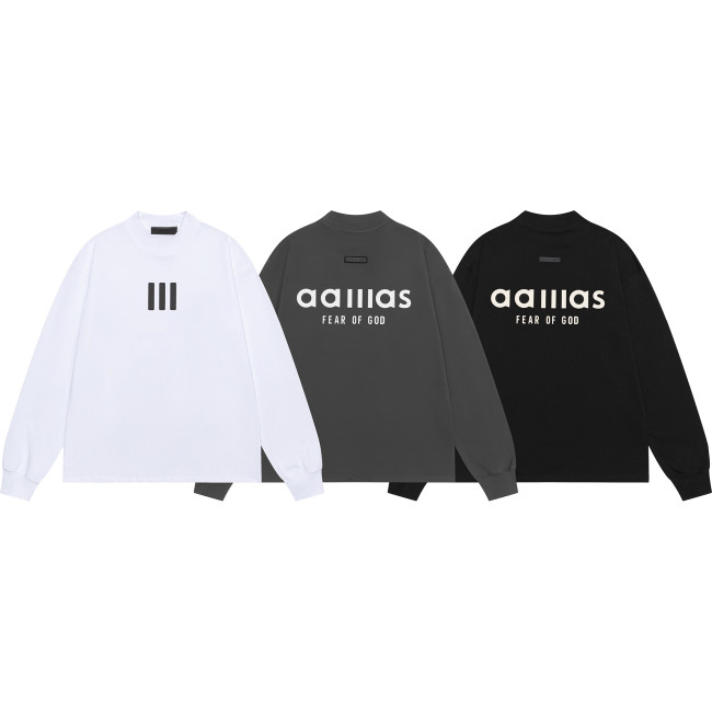 High Quality Essentials Fears of God 250g Cotton Loose Sweatshirt Thin Hoodie WTFD-036