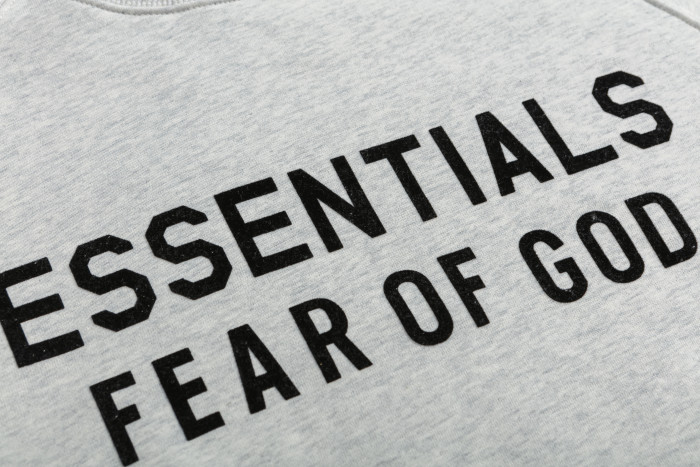 High Quality Essentials Fears of God 370g Cotton Loose Sweatshirt Thin Hoodie WTFD-046