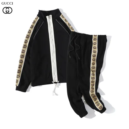 High Quality GUCCI 380g Cotton Hoodie + Trouser Set WTGC-012