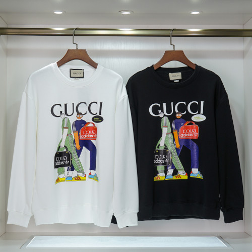 High Quality GUCCI 380g Cotton Sweatshirt Thin Hoodie WTGC-034