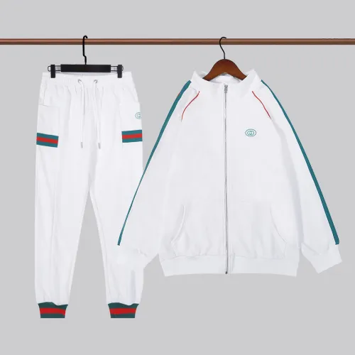 High Quality GUCCI 380g Cotton Hoodie + Trouser Set WTGC-015