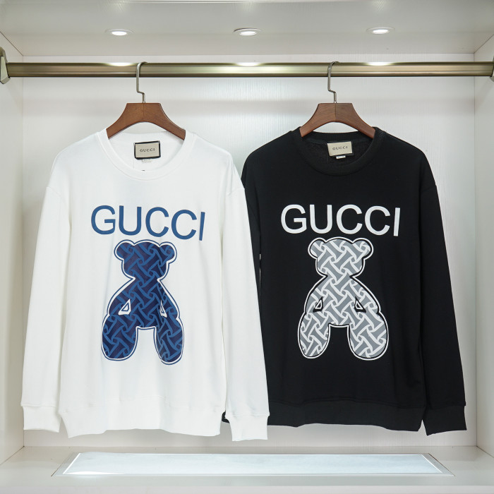 High Quality GUCCI 380g Cotton Sweatshirt Thin Hoodie WTGC-029