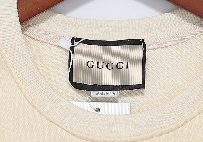 High Quality GUCCI 380g Cotton Sweatshirt Thin Hoodie WTGC-026