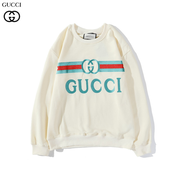 High Quality GUCCI 380g Cotton Sweatshirt Thin Hoodie WTGC-009