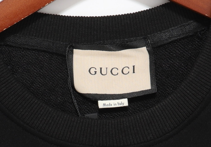 High Quality GUCCI 380g Cotton Sweatshirt Thin Hoodie WTGC-026