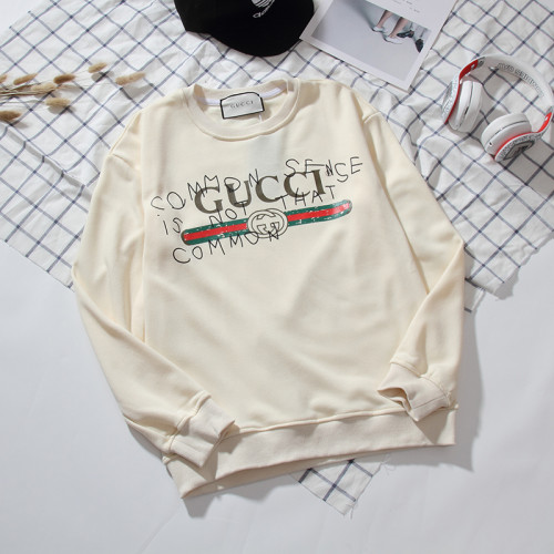 High Quality GUCCI 380g Cotton Sweatshirt Thin Hoodie WTGC-008