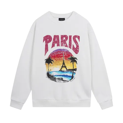 High Quality Balenciaga 260g Cotton Loose Hoodie WTBC-100