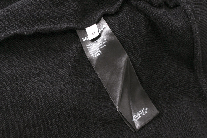 High Quality Balenciaga 420g Cotton Loose Hoodie WTBC-102