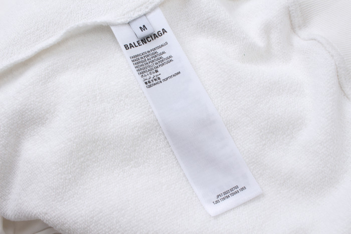 High Quality Balenciaga 420g Cotton Loose Hoodie WTBC-131