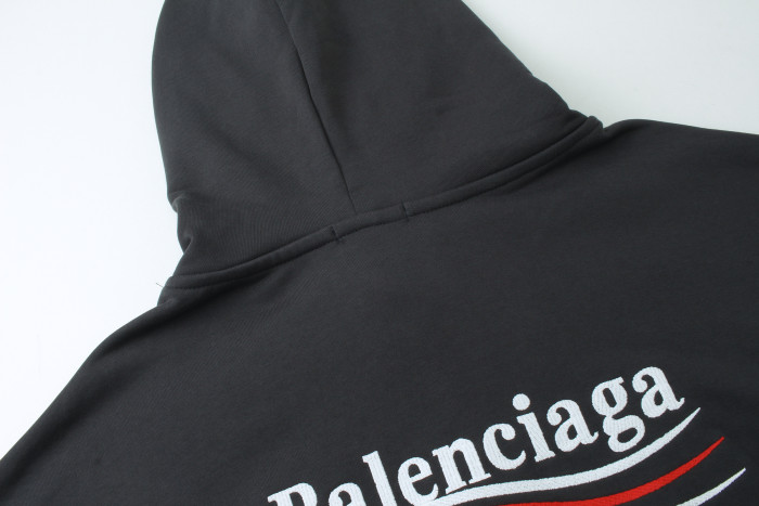 High Quality Balenciaga 420g Cotton Loose Hoodie WTBC-135