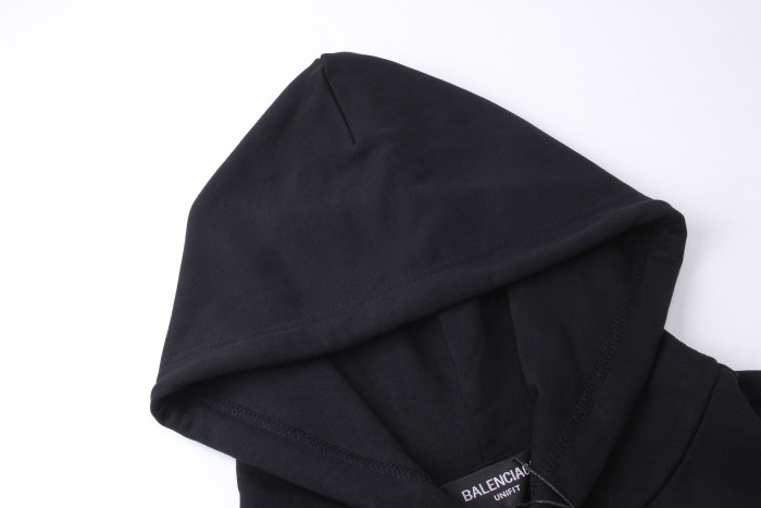 High Quality Balenciaga 420g Cotton Loose Hoodie WTBC-122