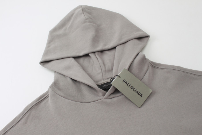 High Quality Balenciaga 420g Cotton Loose Hoodie WTBC-099