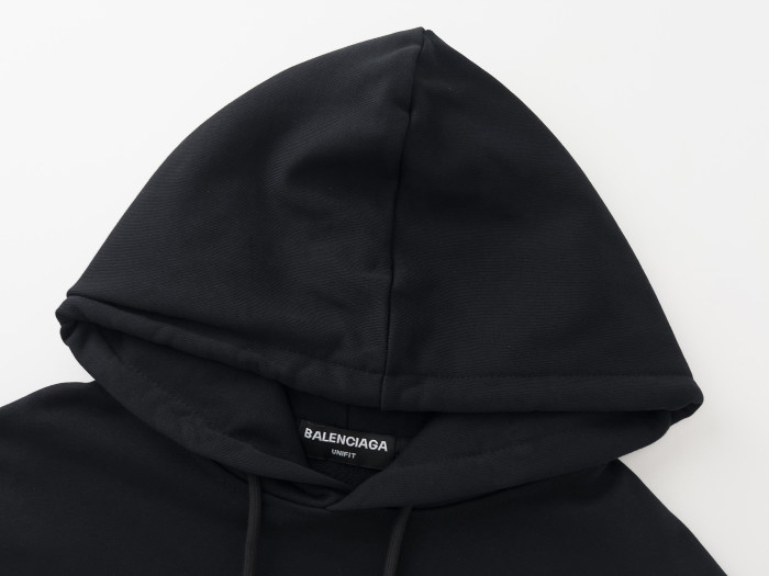 High Quality Balenciaga 420g Cotton Loose Hoodie WTBC-139