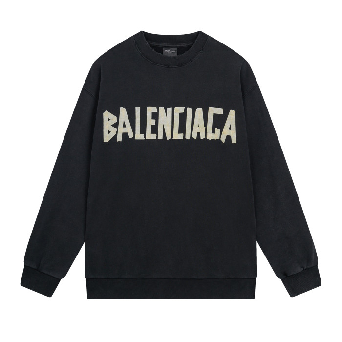 High Quality Balenciaga 260g Cotton Loose Hoodie WTBC-074