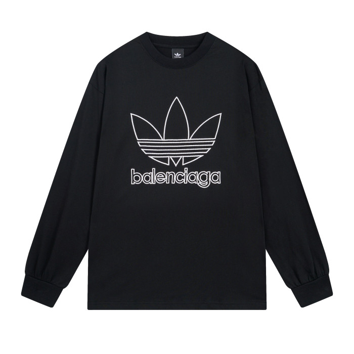 High Quality Balenciaga Joint Adidas 260g Cotton Loose Hoodie WTBC-088