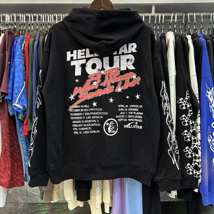 High Quality Hellstar 360g Cotton Hoodie WTHS-099