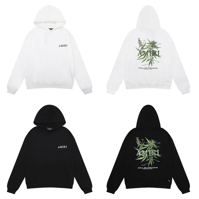 High Quality AMIRI 360g Cotton Hoodie WTAM-033